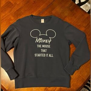 Women’s Uniqlo Small sweatshirt - the mouse that started it all